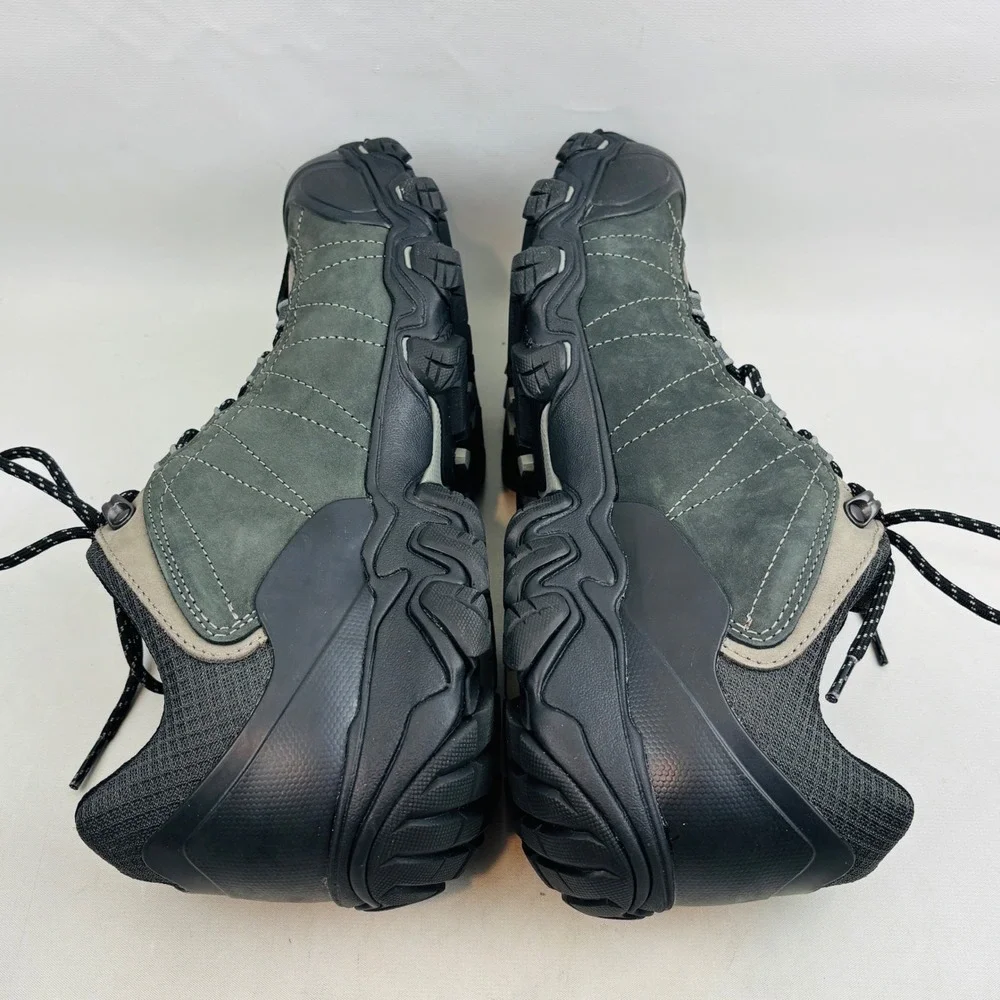 Oboz Bridger‎ Low Hiking Boot Mens 11.5 Dark Shadow Waterproof Trail Shoes 22701